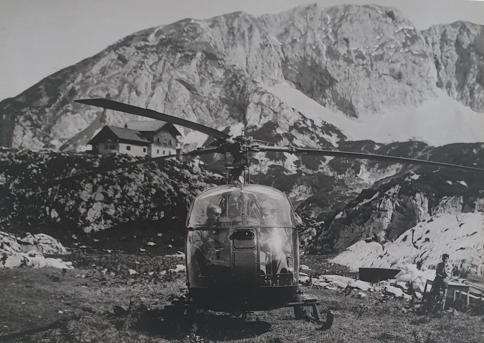 Historische Bilder Laufener Hütte | © DAV Laufen