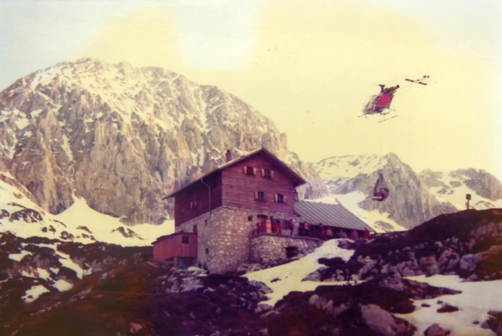 Historische Bilder Laufener Hütte | © DAV Laufen