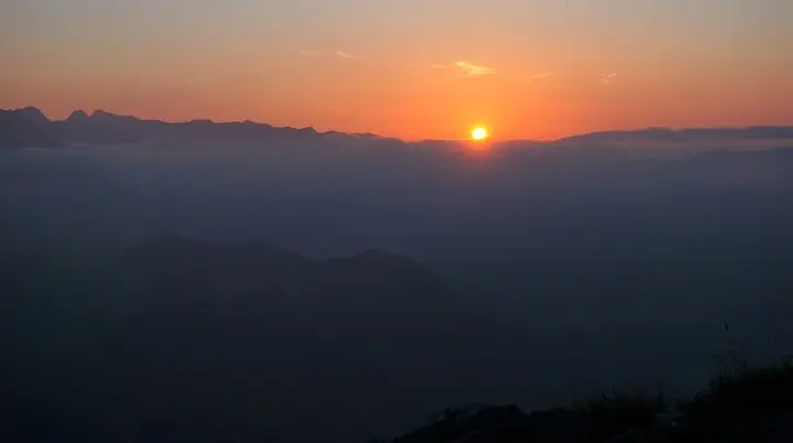 Sonnenuntergang | © DAV Laufen