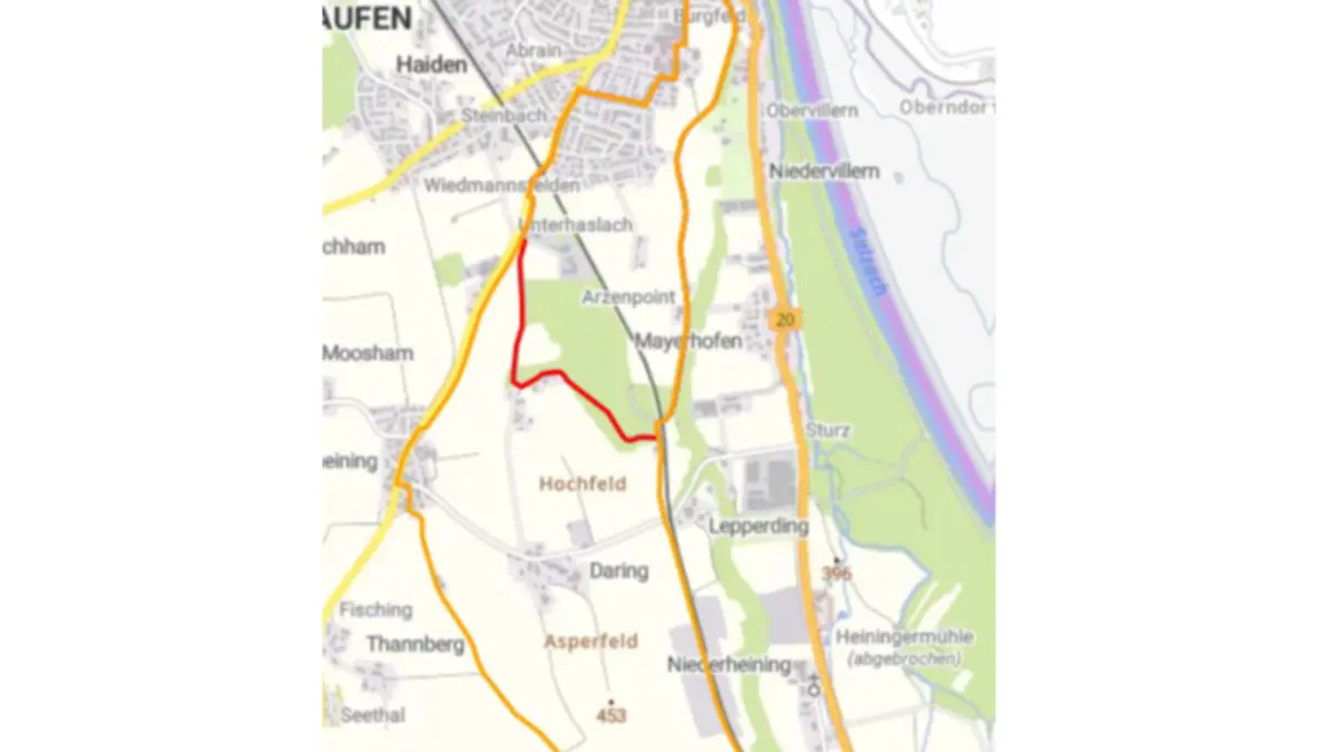 Solimarsch Strecke  | © DAV Laufen