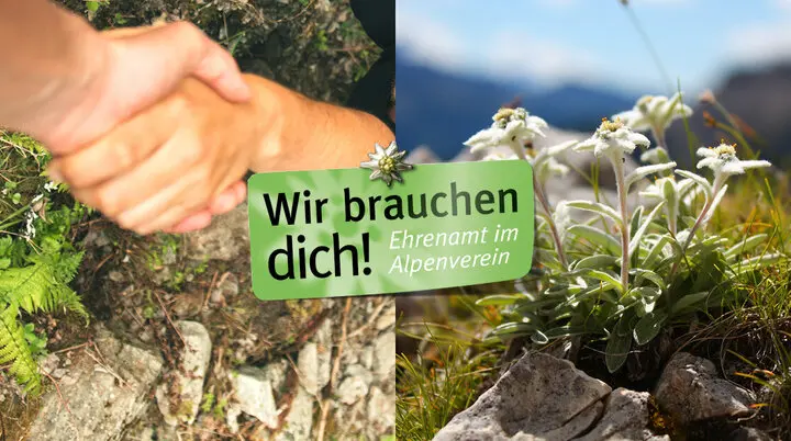 Bildmotiv "Ehrenamt: Wir brauchen Dich" - Imagefoto | © DAV